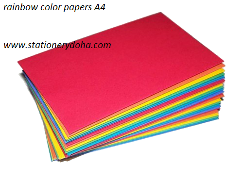 paper rainbow www.stationerydoha.com