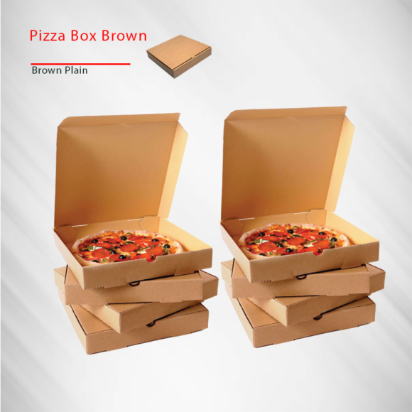 pizza box brown
