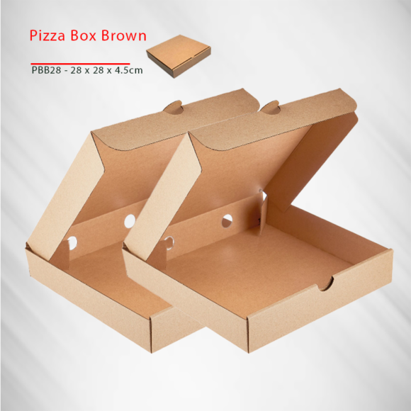 pizza box brown Small PBB28