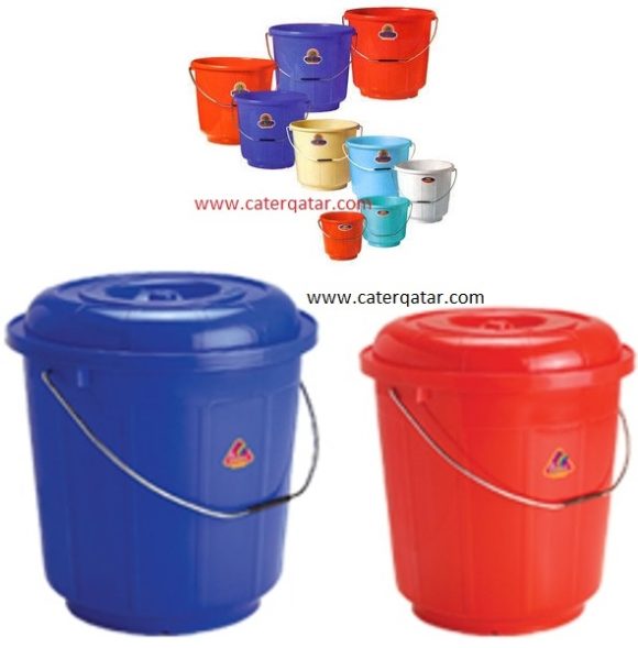 Plastic buckets www.stationerydoha.com