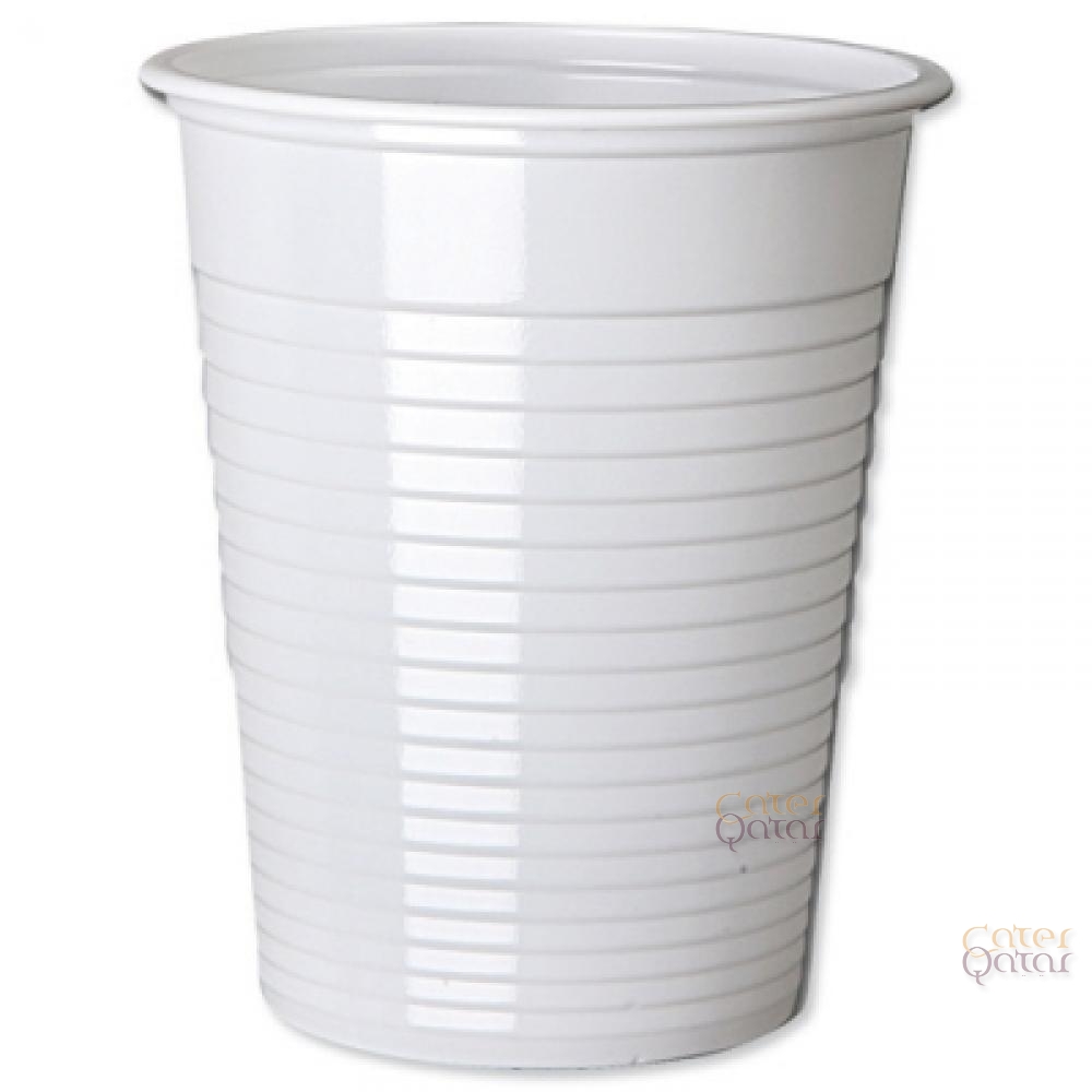 White Plastic Cup 7oz