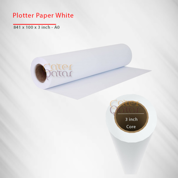 plotter paper white 100-A0