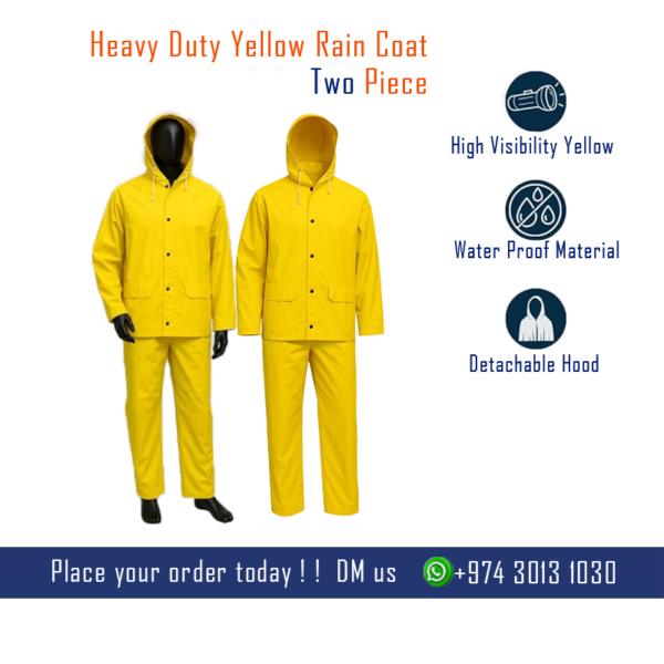 Raincoat in Qatar