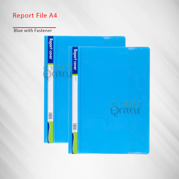 report file a4 Blue