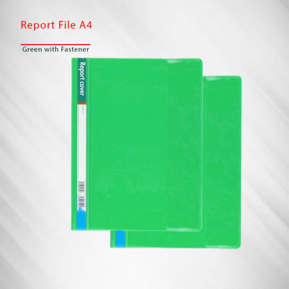 report file a4 green