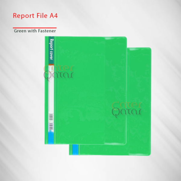 report file a4 green