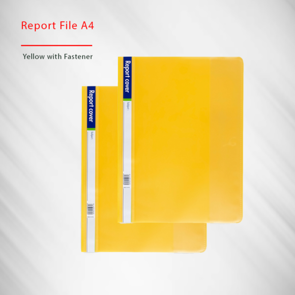 report file a4 yellow