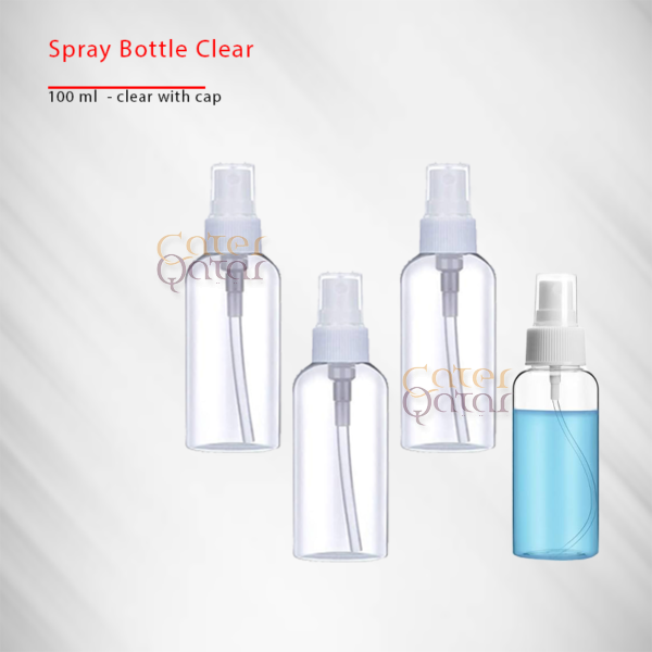 spray bottle 100ml clear