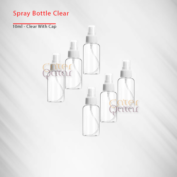 spray bottle 10ml clear