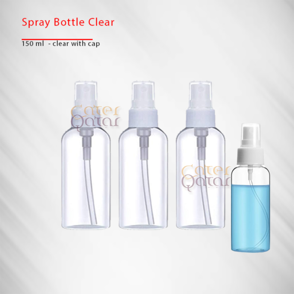 spray bottle 150ml clear