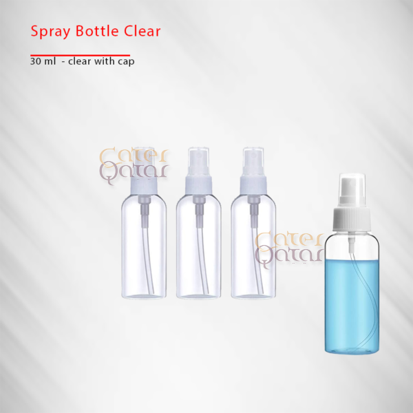 spray bottle 30ml clear