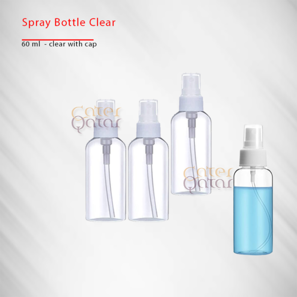 spray bottle 60ml clear