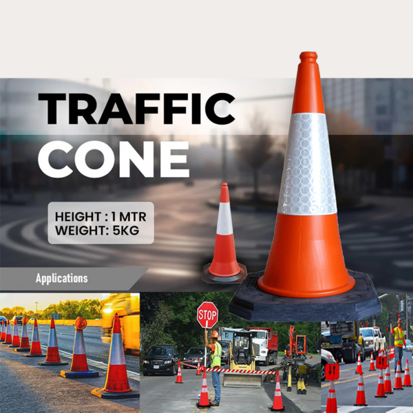 Traffic cone in qatar