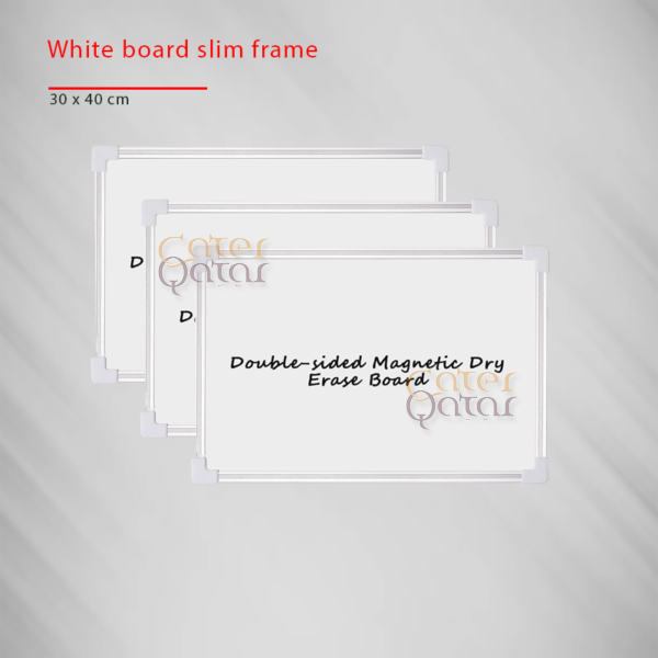 white board 3040 slim frame