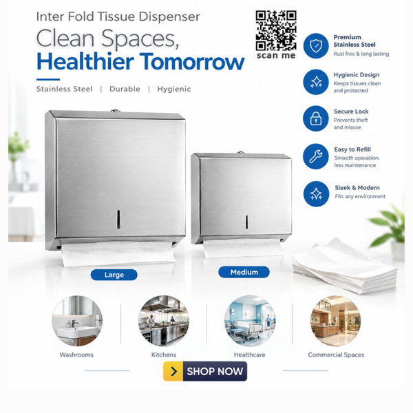 interfold Towel dispenser in qatar