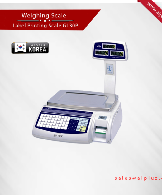 Label Printing Scale GL30P مقياس طباعة الملصقات