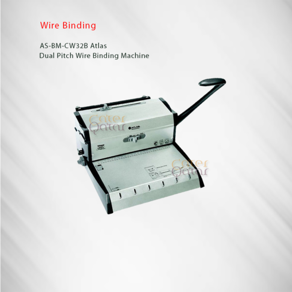 Wire Binding Machine BM-W32B آلة ربط الأسلاك ذات الملعب المزدوج