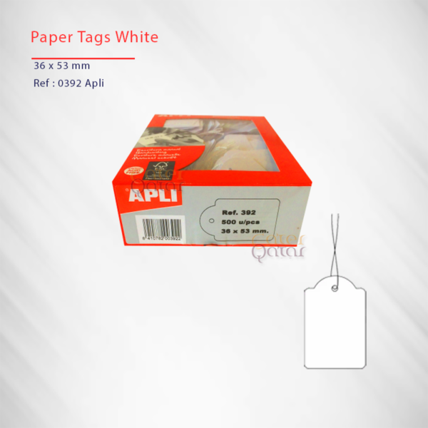 apli tag Paper Tag in Qatar
