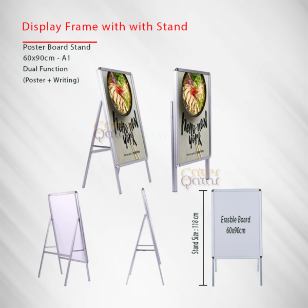 brochure board stand A1