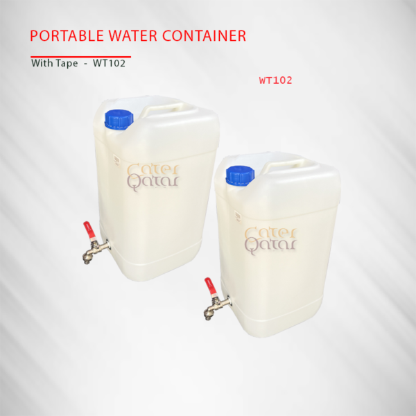 Portable water container with tape Doha Qatar