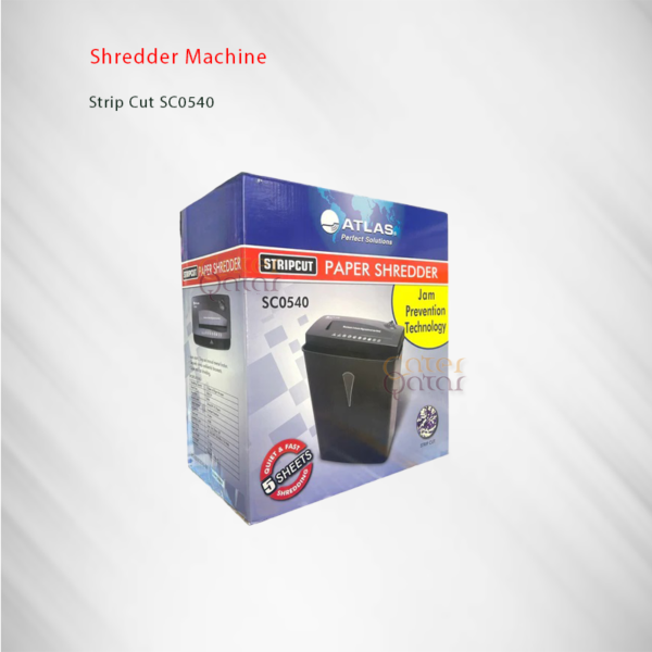 Paper Shredder SC540 Qatar Supplier تمزيق الورق