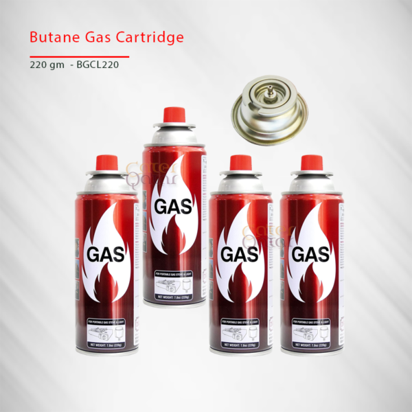 خرطوشة غاز البوتان Butane gas cartridge BGCL220