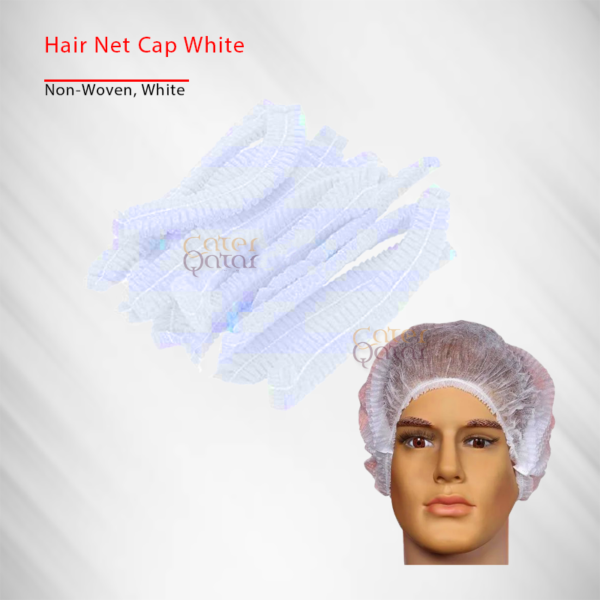 hairnet cap white n-voven