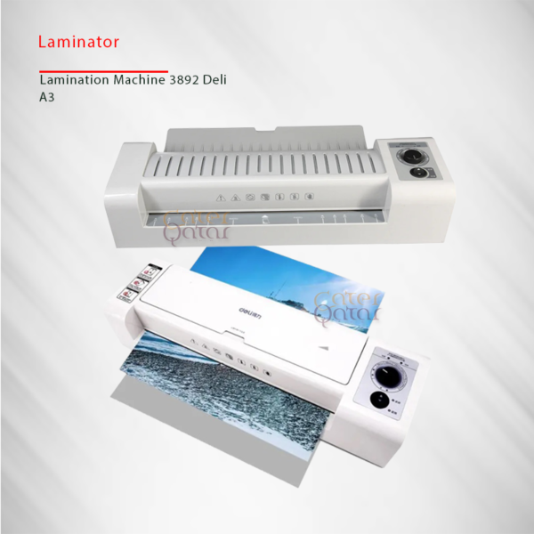 Lamination Machine A3 3892 Deli تغليف الدوحة