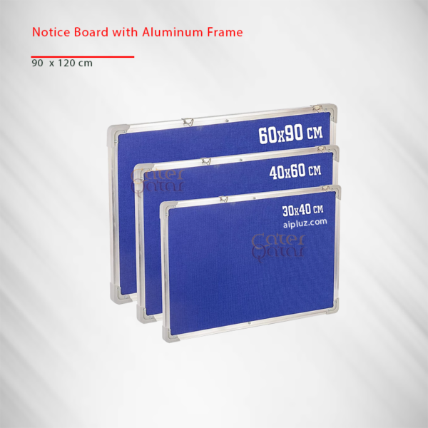 Notice board with aluminum frame - Image 11
