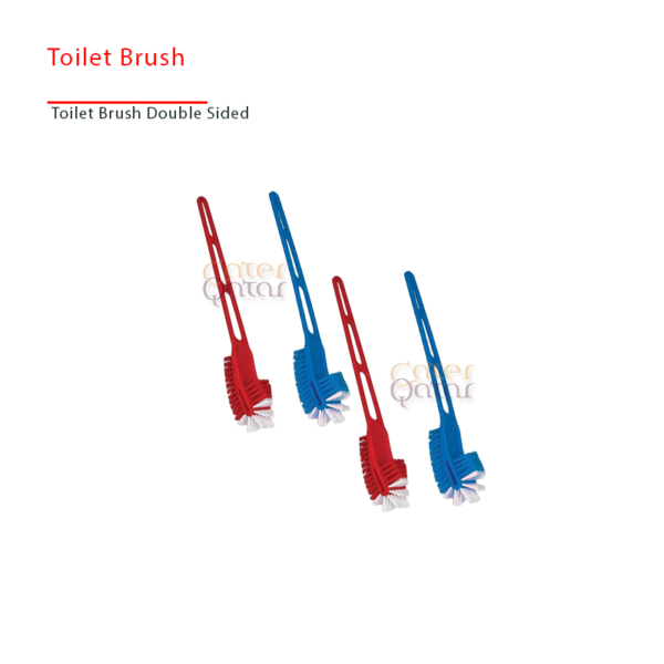 Toilet Brush Long Double Side فرشاة المرحاض على الوجهين