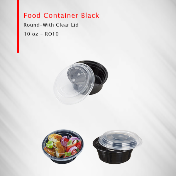 Black Container Round - Image 2