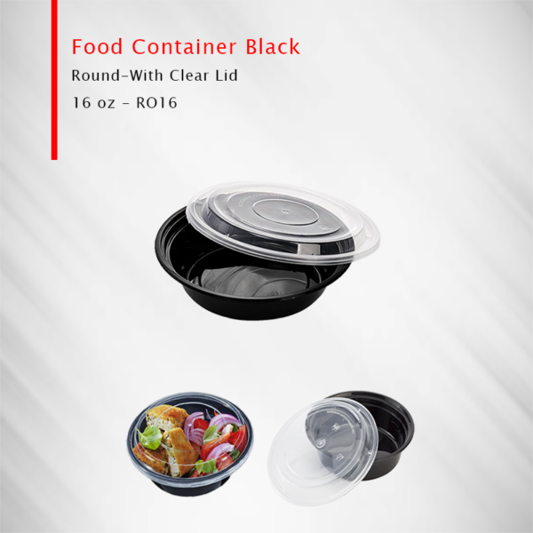 Black Container Round - Image 4