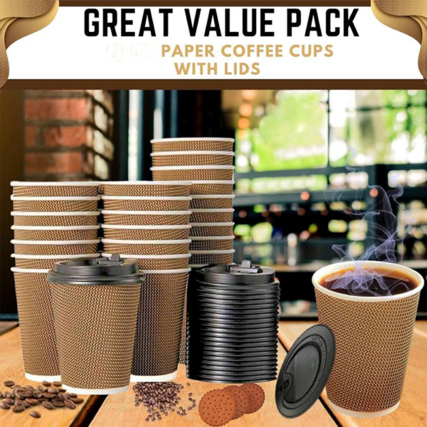 Coffee cups Double wall Dotted in Qatar