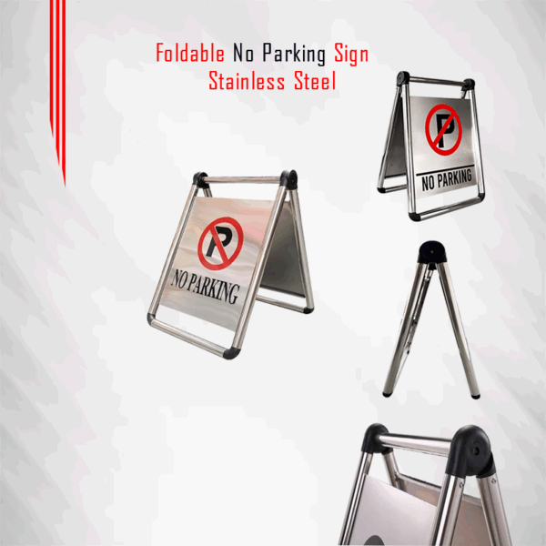 No Parking Sign Foldable in Qatar