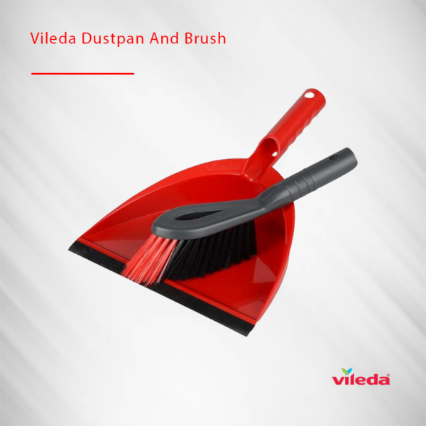 Dust Pan with Brush Vileda in Qatar