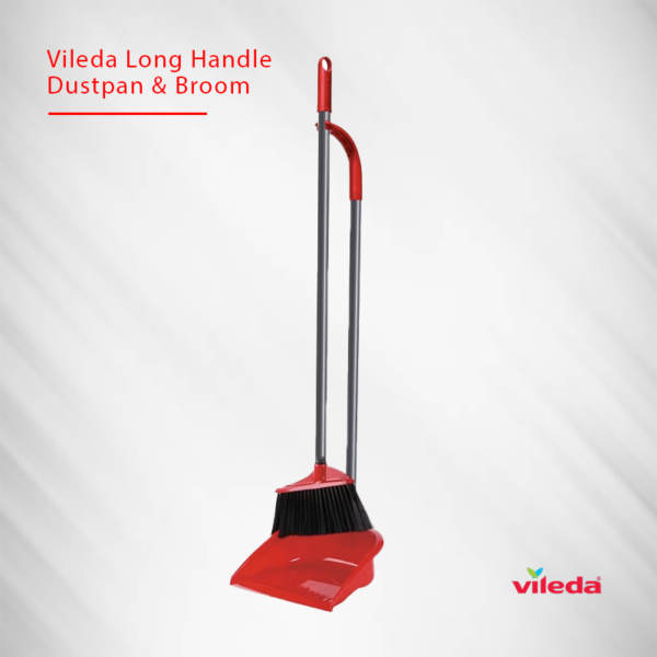 Dust Pan Long Handle vileda in Qatar