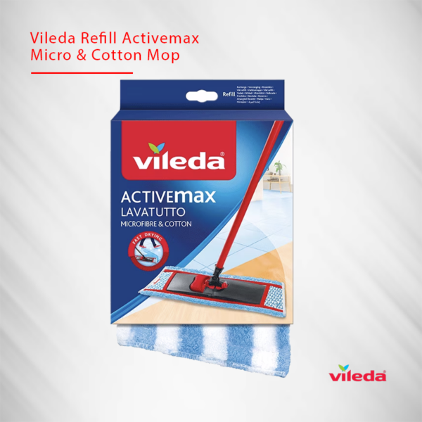 Micro Cotton Flat Mop Refill Active in Qatar