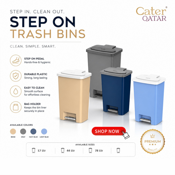 step on bins in qatar