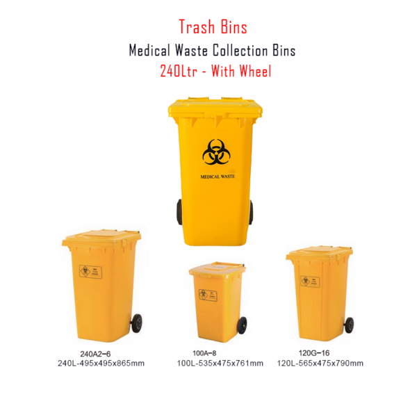 medical waste bin in Qatar