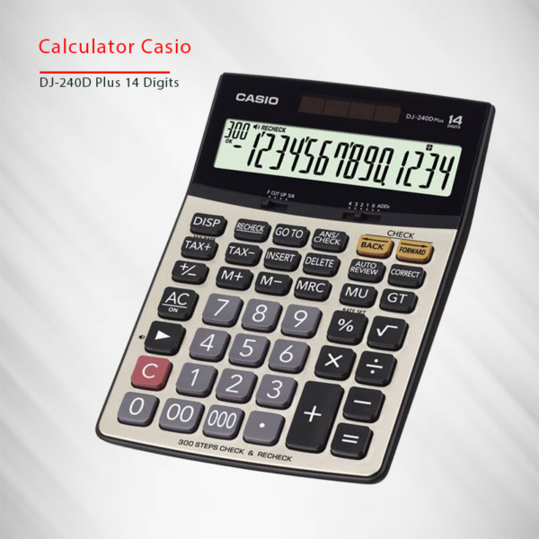 CALCULATOR DJ240D PLUS CASIO in Qatar