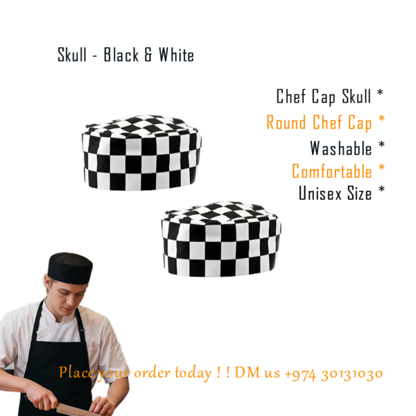 chef hat Round in qatar