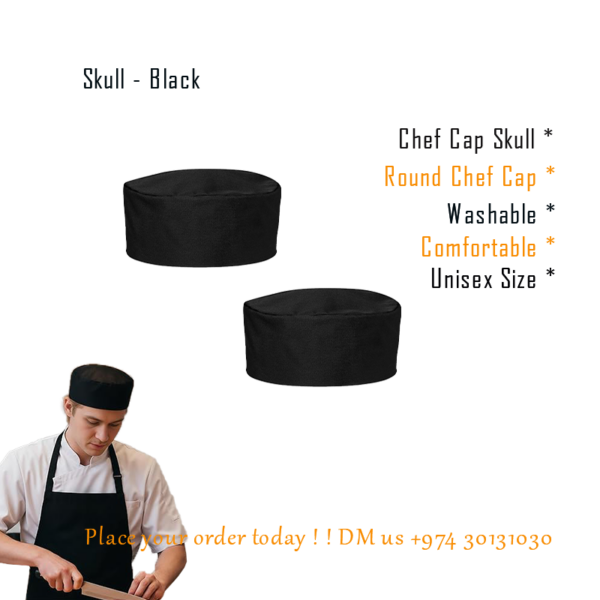 chef hat Round in qatar