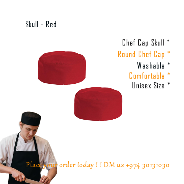 chef hat Round in qatar