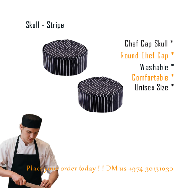 chef hat Round in qatar