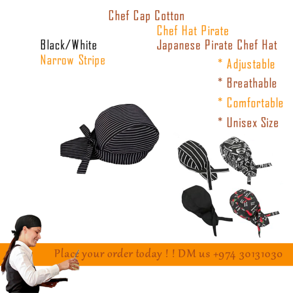 Chef Hat Pirate in Qatar