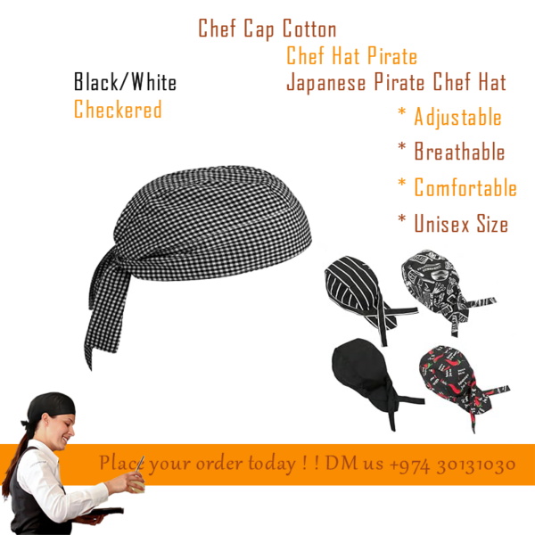 Chef Hat Pirate in Qatar