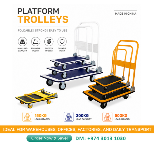 platform trolley in qatar