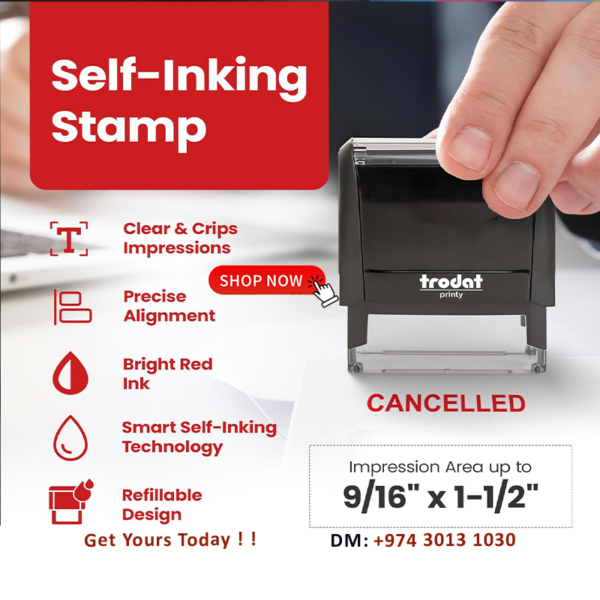 stamp CANCELLED in Qatar