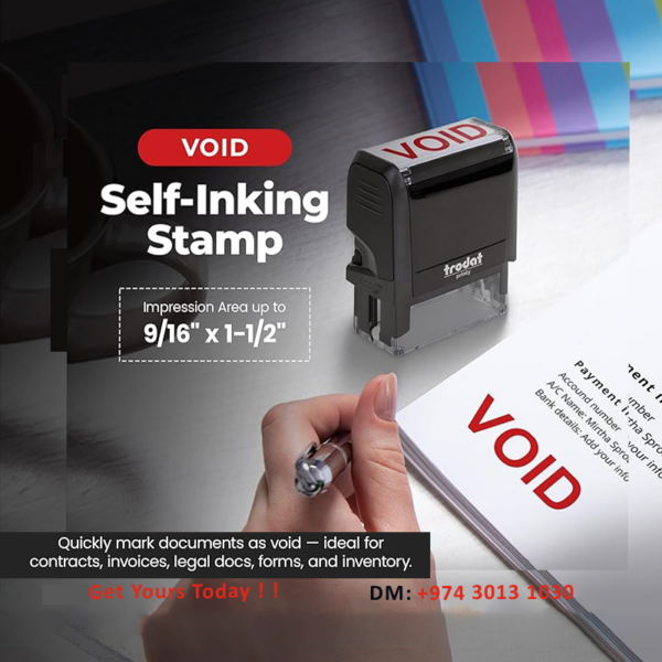 stamp VOID in Qatar