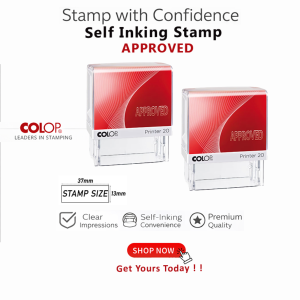 APPROVED Self inking Stamp in Qatar